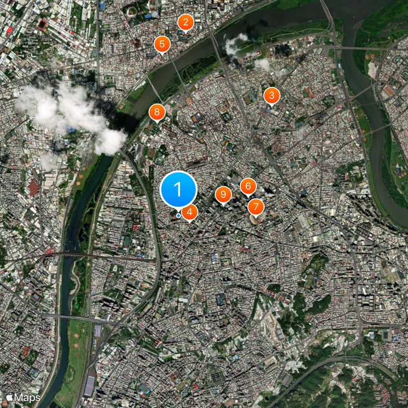 Lin Family Mansion and Garden Map