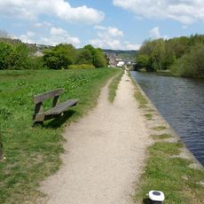 Huddersfield Narrow Canal, Milestone At Sd 979 030