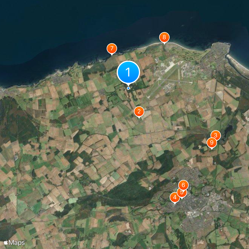 Gordonstoun School Carte