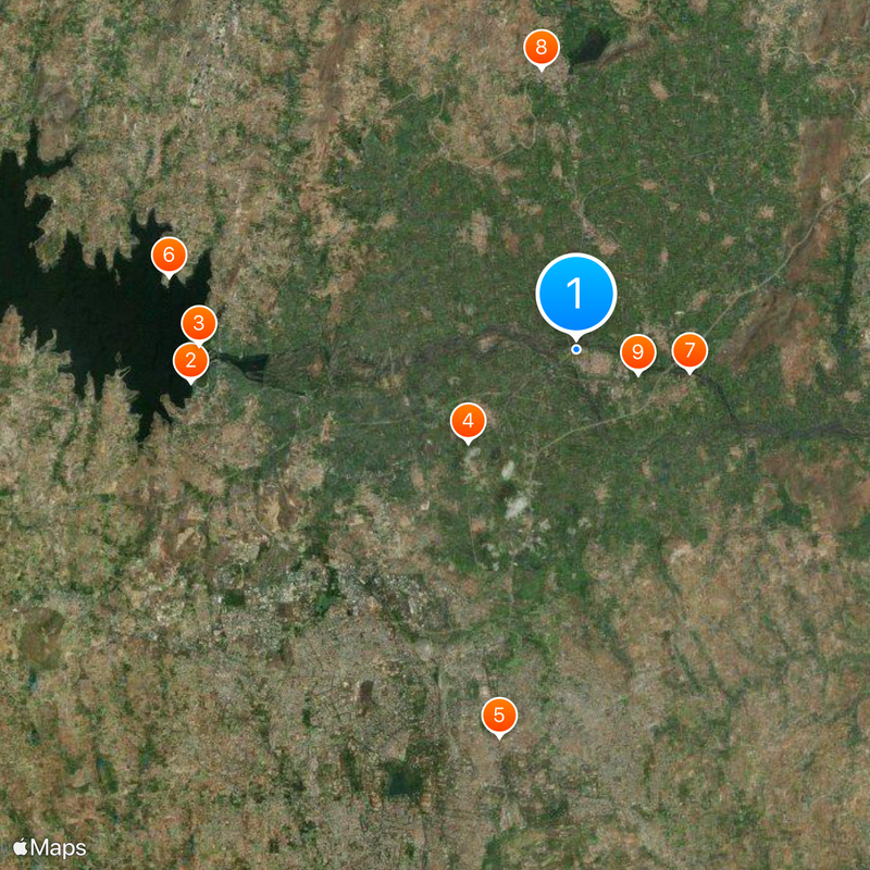 Sri Ranganathaswamy Temple Map