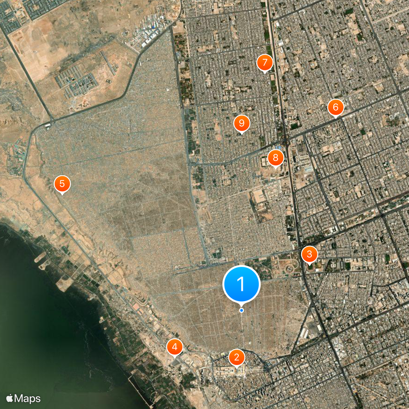 Wadi-us-Salaam Map