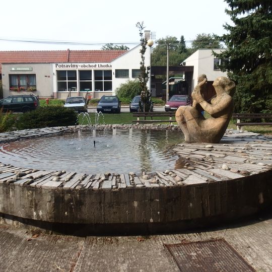 Fountain in Lhotka