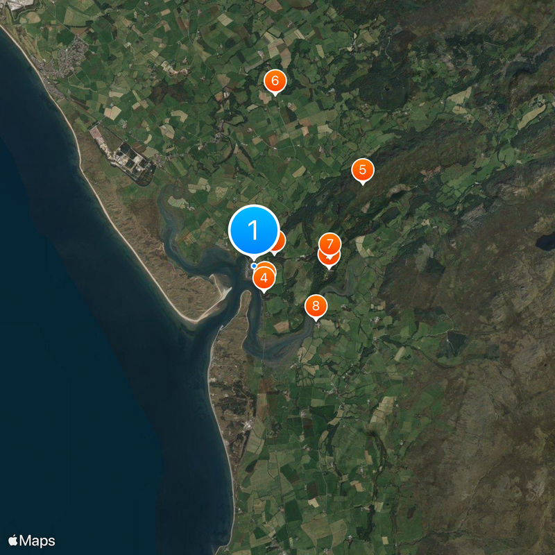 Ravenglass and Eskdale Railway Map