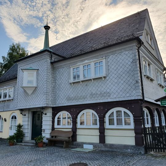 Gasthaus Stiebitz mit Umgebinde-Anbau Am Markt 11