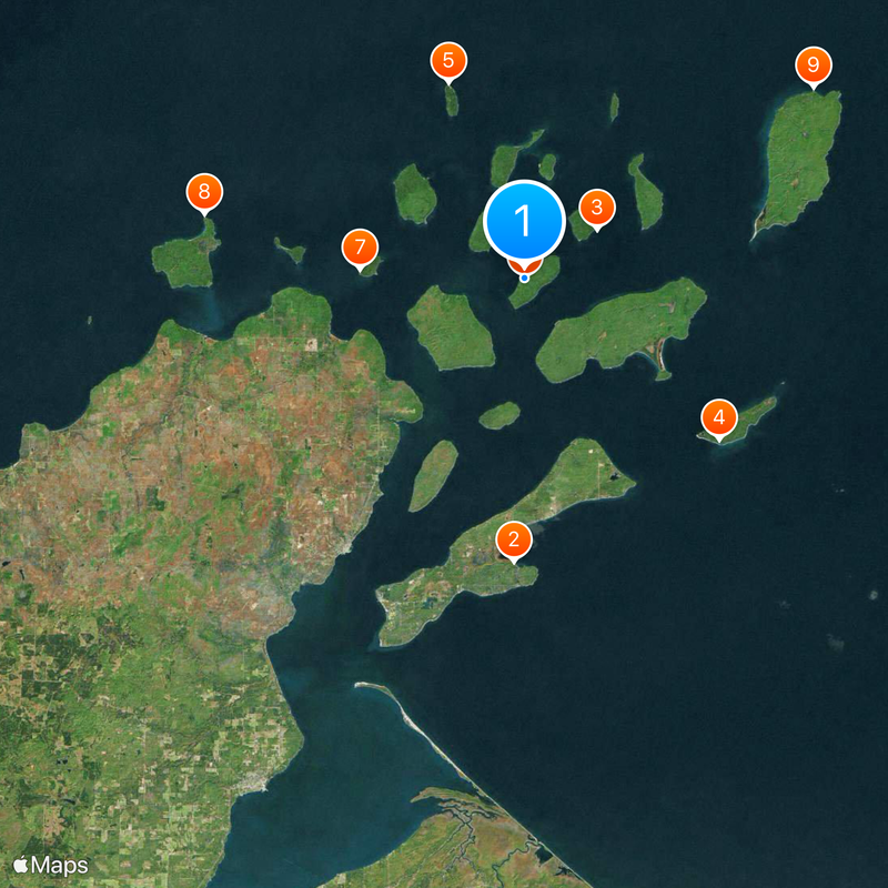 Apostle Islands Map