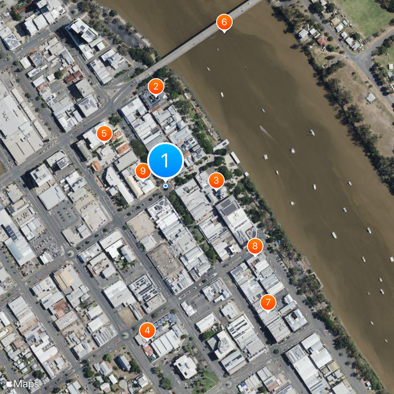 Rockhampton Carte
