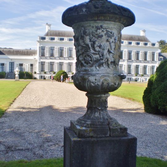 Tuinvazen voorzijde Paleis Soestdijk