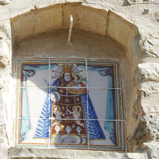 Ceramic panel of Our Lady of the Forsaken