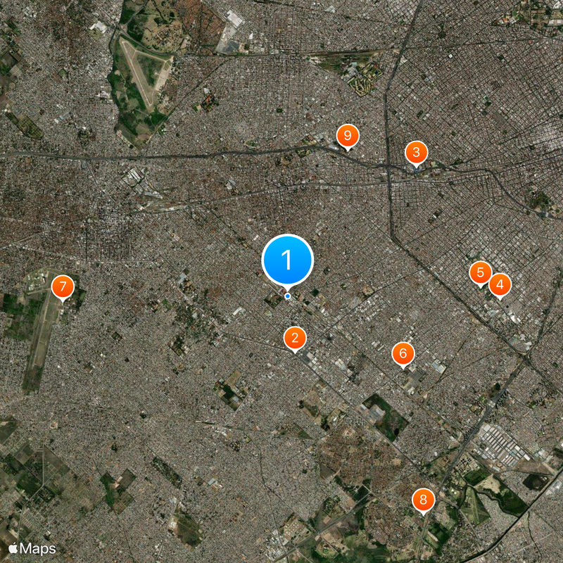 National University of La Matanza Map