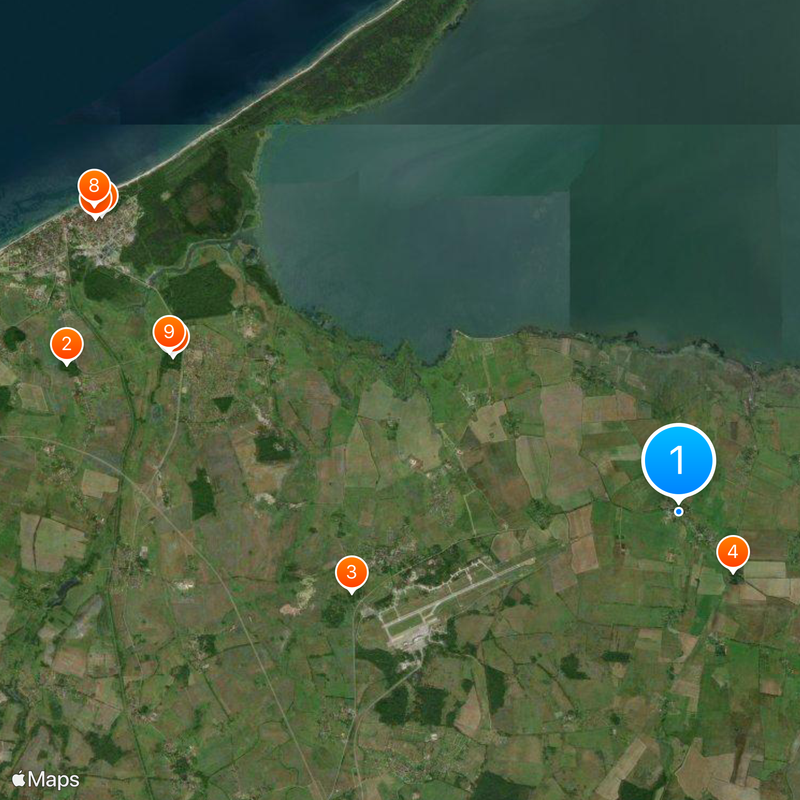 Schaaken Castle Mapa