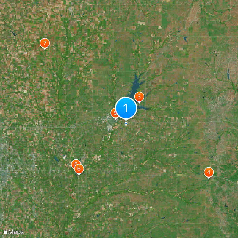 El Dorado Correctional Facility Map
