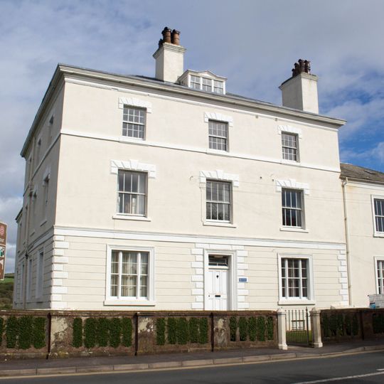 Forecourt Wall, Gate, And End Piers To Front Of Grindal House