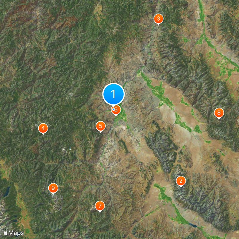 Challis Map