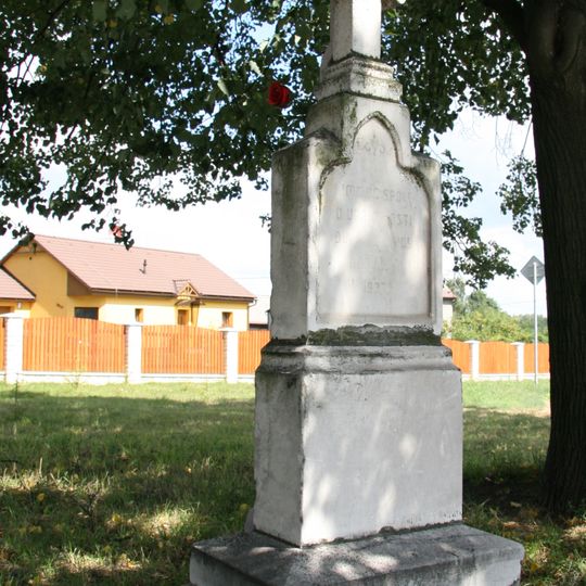 Wayside cross in Závodní street, Petřvald