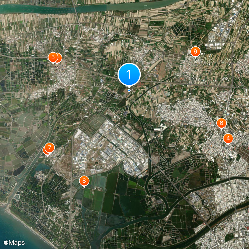 University of Kang Ning Map