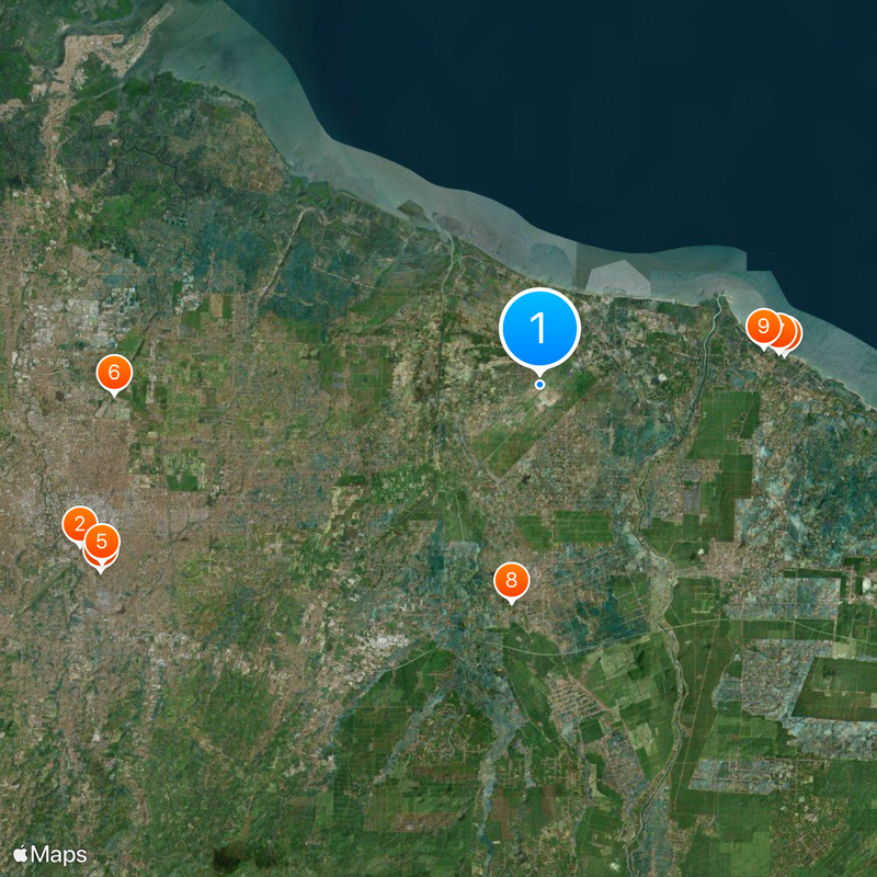 Kualanamu International Airport Map