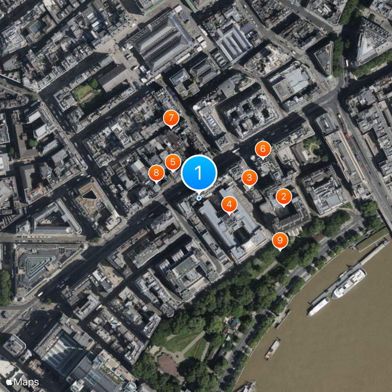 Pearson plc Map