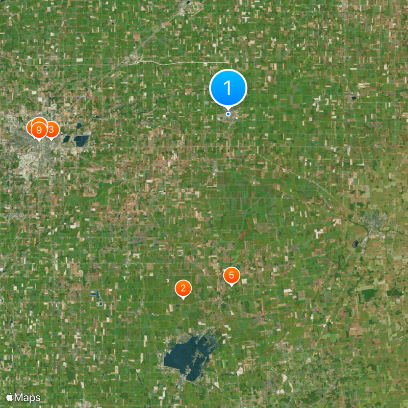 Ohio Northern University Map