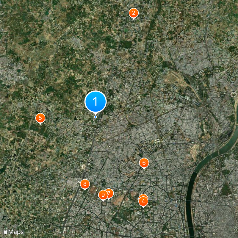 Gujarat High Court Map