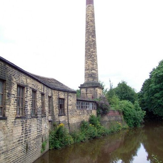 Range On North Side Of And Parallel To Tail Race At Armley Mills