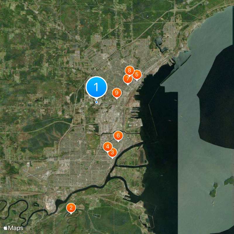 Lakehead University Map