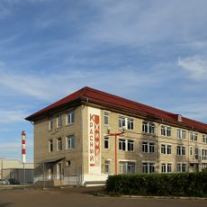 Завод стекловолокна «Красный химик», где в 1917 г. проходила забастовка рабочих (Судогда)