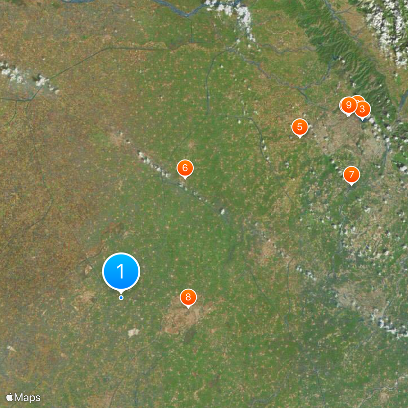 Sirhind-Fategarh Map