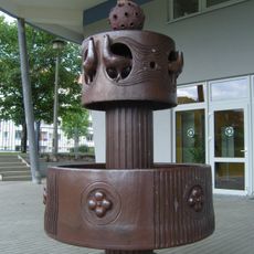 Brunnen im Gymnasium Senftenberg