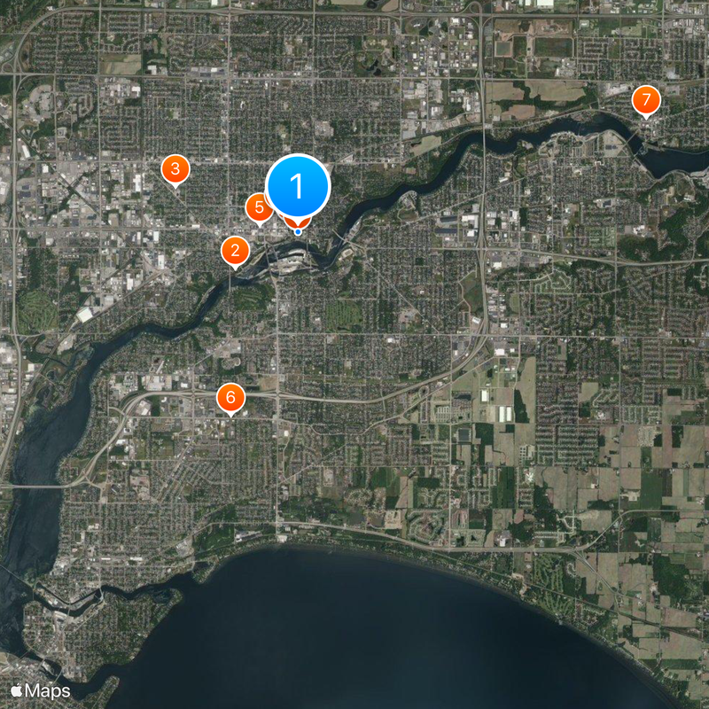 Lawrence University Map