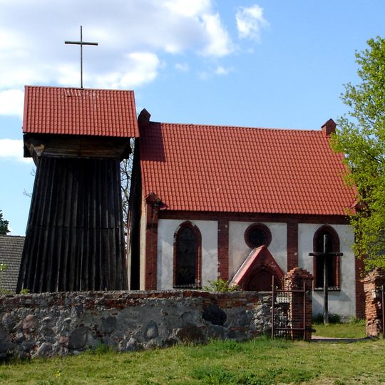 Holy Family church in Lubowo