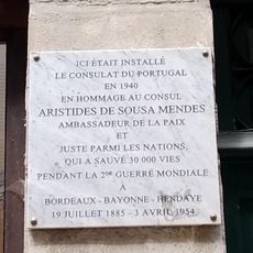 Commemorative plaque