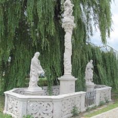 Holy Trinity column with Saint Anne and Saint Thomas in Hrušovany nad Jevišovkou