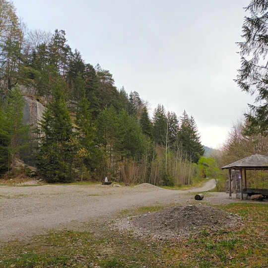 Aufschluss am Hutlersberg S von Füssen