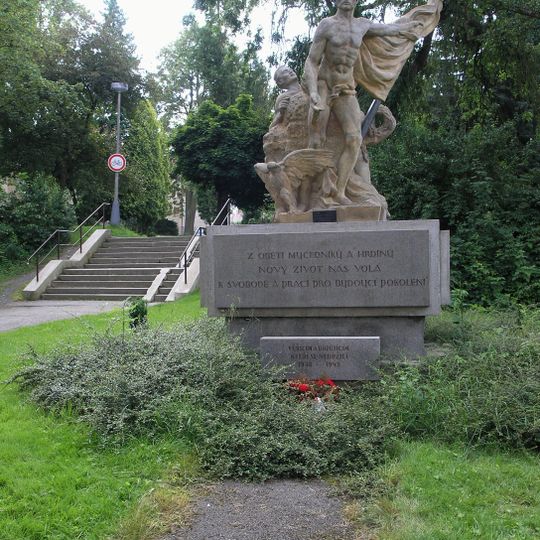 World War memorial in Chotěboř