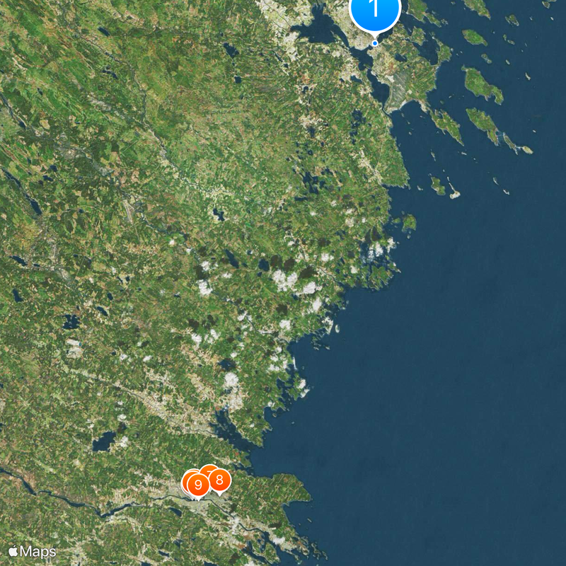 Piteå Map