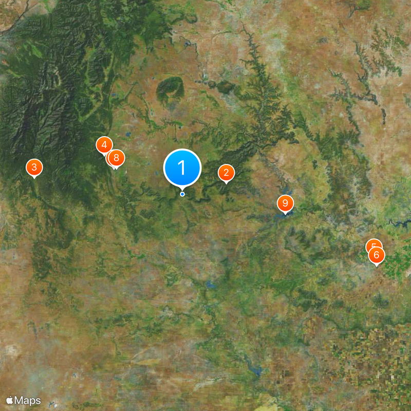 San Miguel County Map