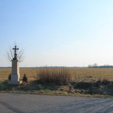 Kříž na východním okraji Vlčí Habřiny