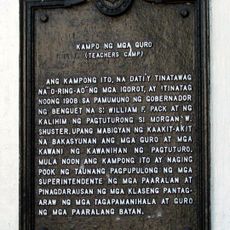 Camp of the Teachers historical marker