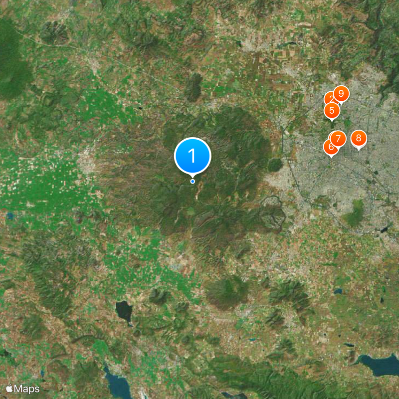 La Primavera Biosphere Reserve Map