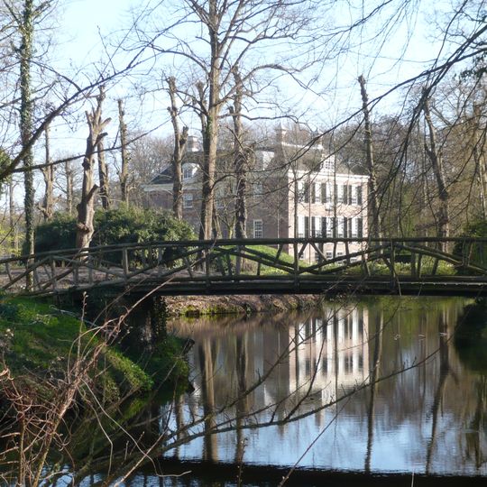Huis te Manpad: houten brug