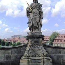 Brückenfigur Regnitz in Bamberg (D-4-61-000-638#1)