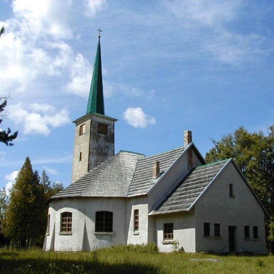 Allaži Lutheran church in Stīveri