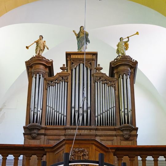 Orgue de tribune de l'église Saint-Georges de Faucogney-et-la-Mer