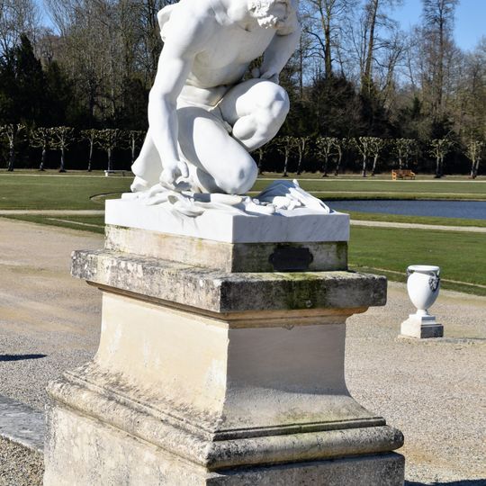 Statue of Pluton by Henri Chapu